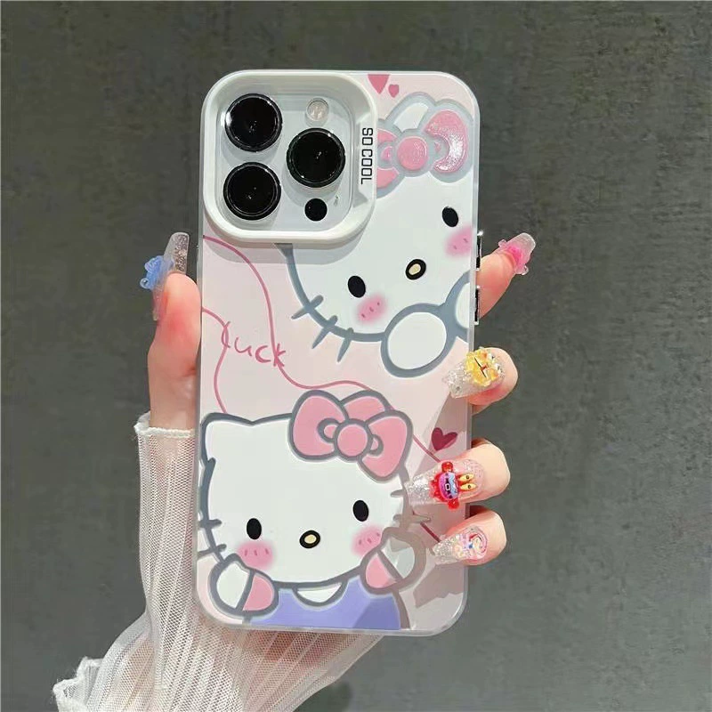 Hello Kitty, apple, совместимый чехол для телефона, iPhone13 Pro, iphone, 14промакс, защита от падений, 11