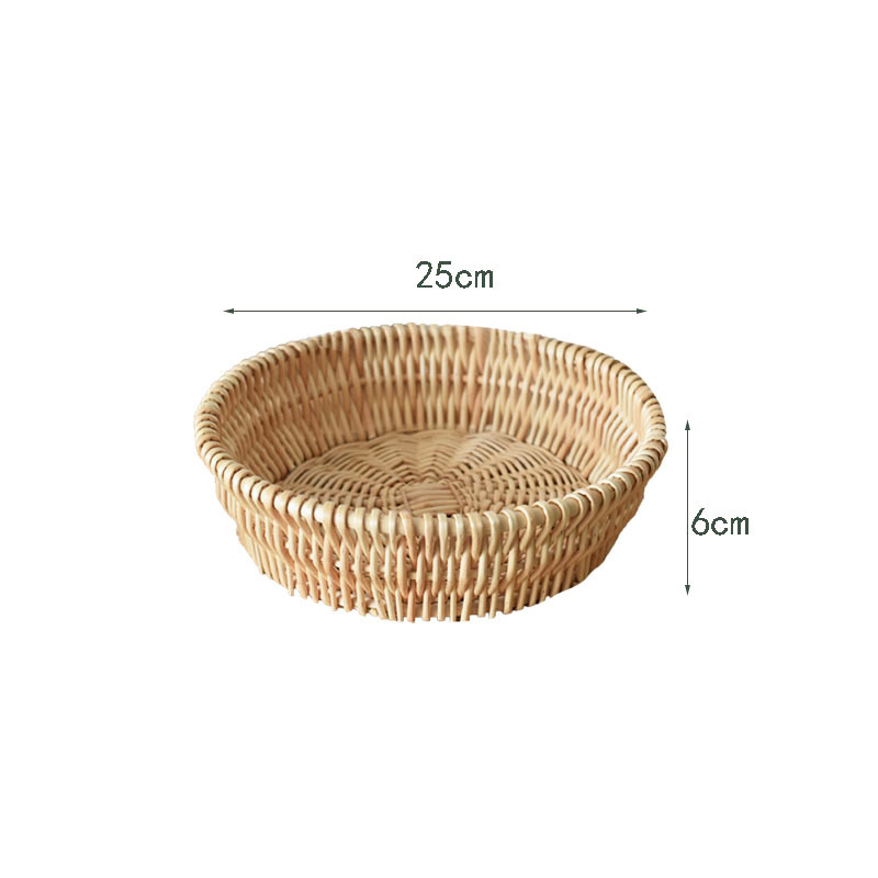 Cesta de pan al vapor cesto de almacenamiento de sauce cesto de frutas bambú trenzado cesto de pan verduras frutas secas caseras huevos bocadillos almacenamiento de tela cesta