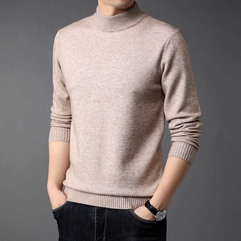 Half turtleneck/camel