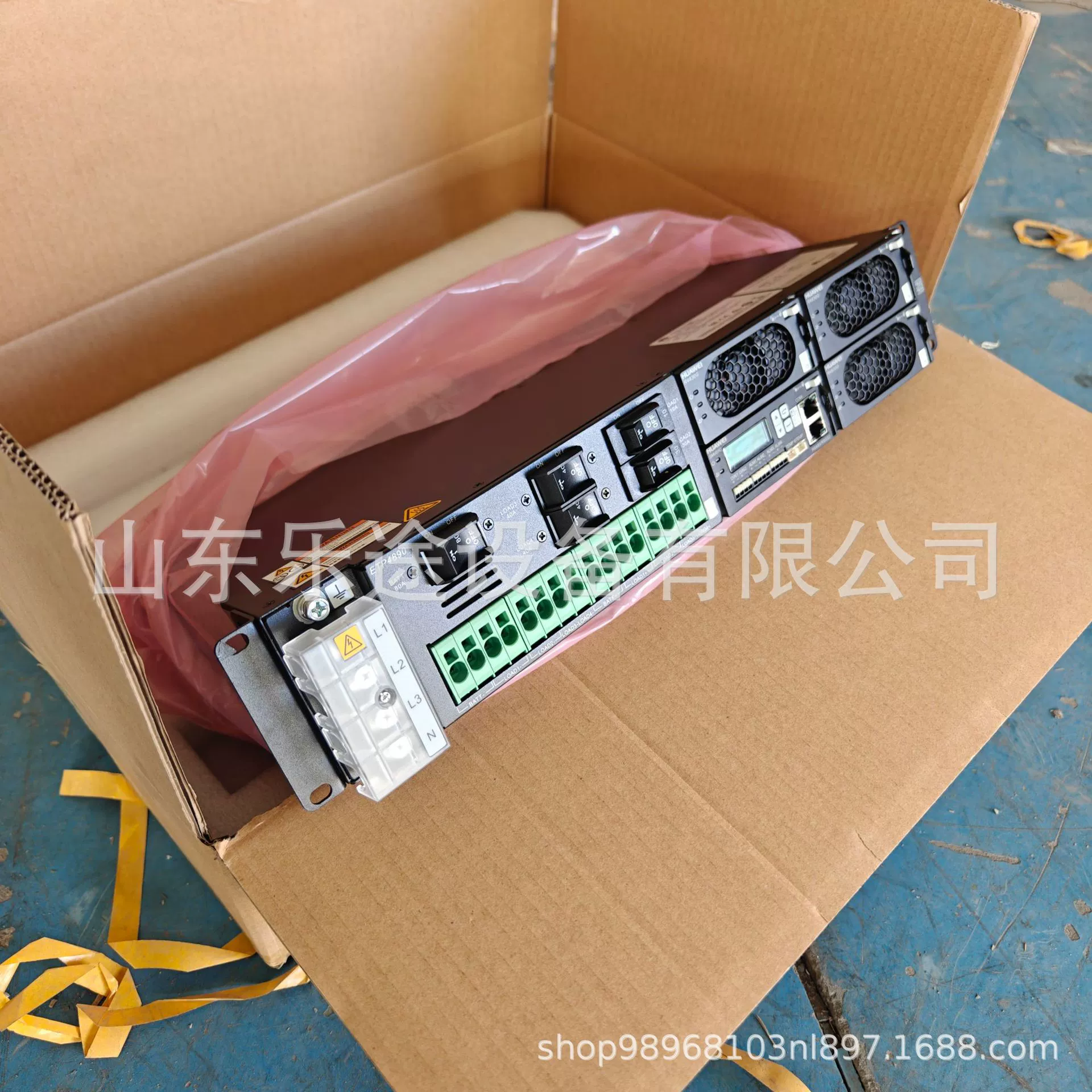 华为 ETP4890-A2 communication switch power system 48V90A embedded high frequency OLT rectifier equipment