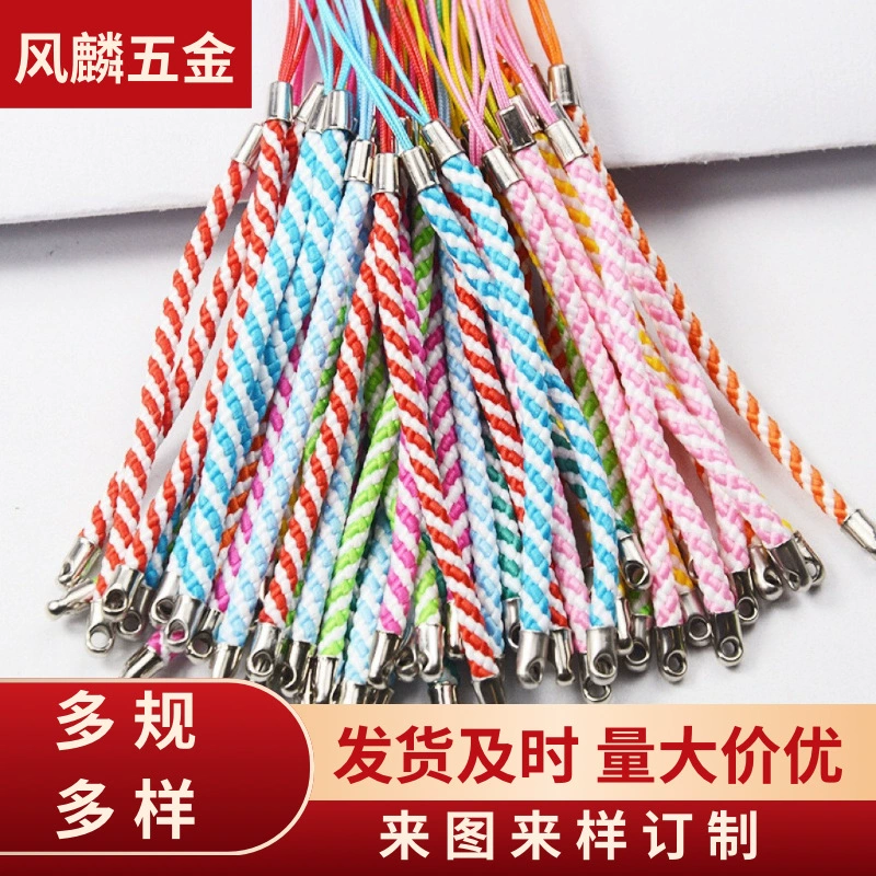 Производители поставляют тканые веревки для мобильных телефонов нейлоновые шнурки для мобильных телефонов цветные тканые шнурки для мобильных телефонов