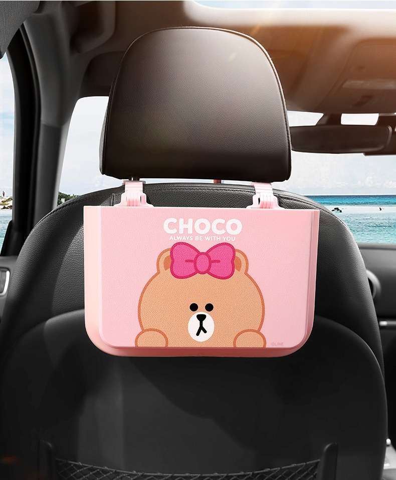 Cartoon Car Air Vent Storage Box, Car Storage Supplies, In-Car Storage Box, Storage Container, Phone Storage Bag