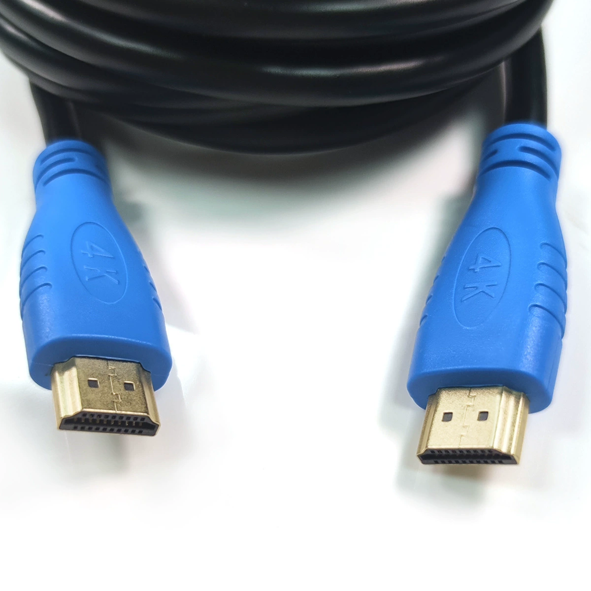 Кабель HDMI 10m 1.4 с двумя Real Magnetic Ring диаметром 7.0 для подключения к компьютеру HD 4K*2K