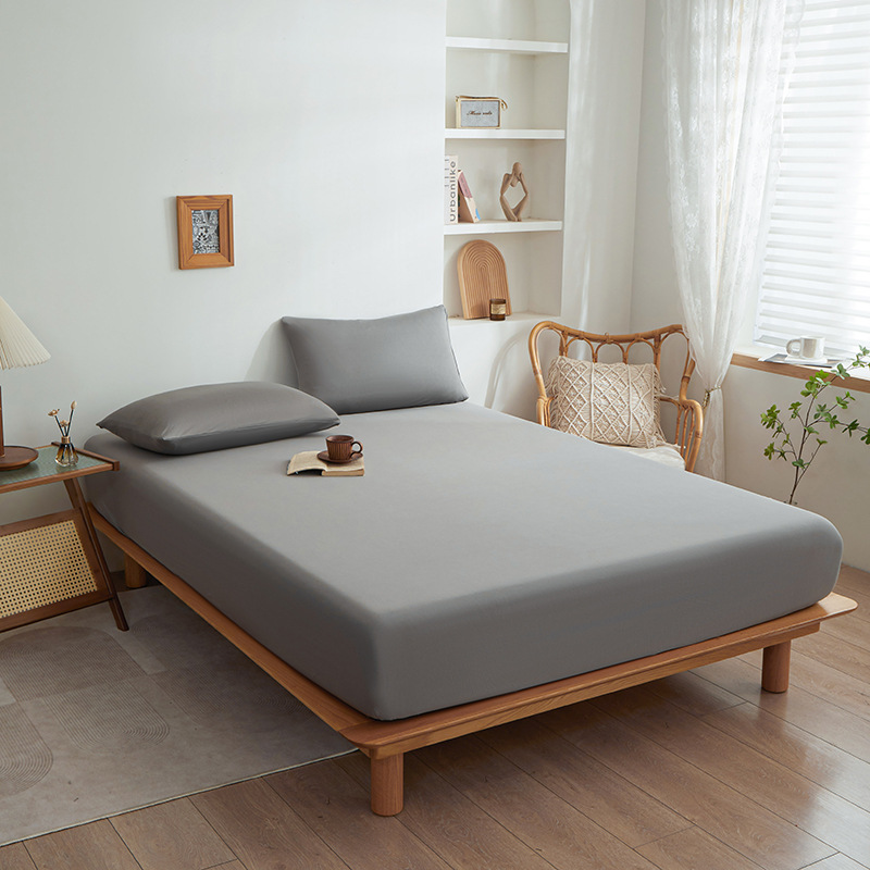 Three-Piece Fitted Sheet Set, Bed Cover, Pillowcase, Simmons Mattress Protector, Milk Silk Mattress Cover, Wholesale Double Bed