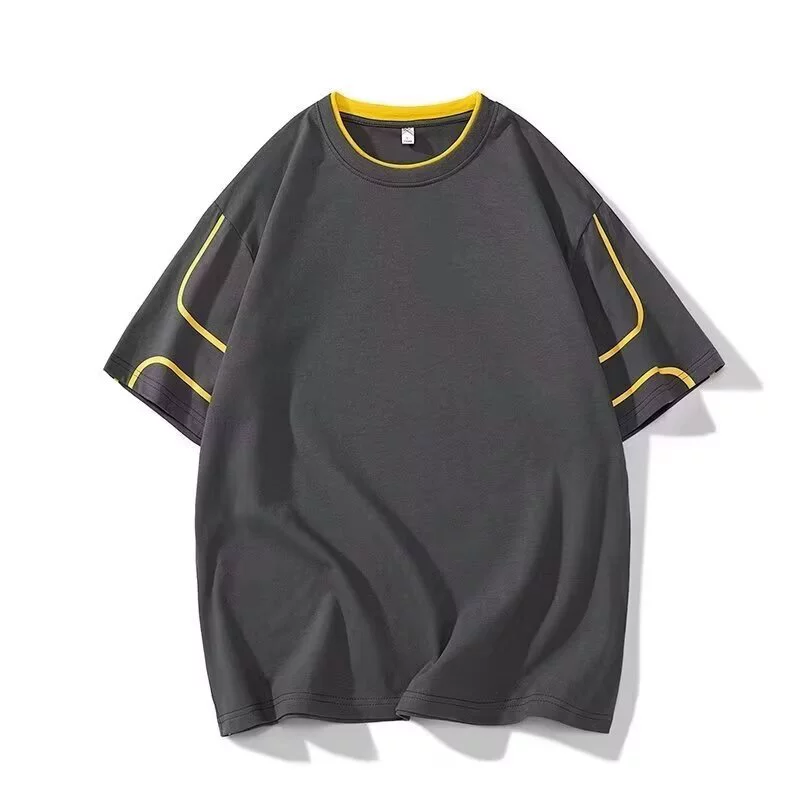 Летний японский трендовый комплект, футболка с коротким рукавом, oversize