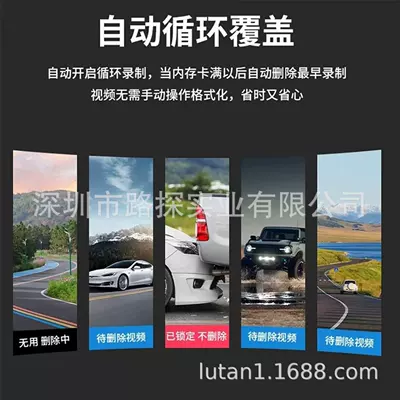 Parking Monitoring, Anti-Scratch Feature, Driving recorder