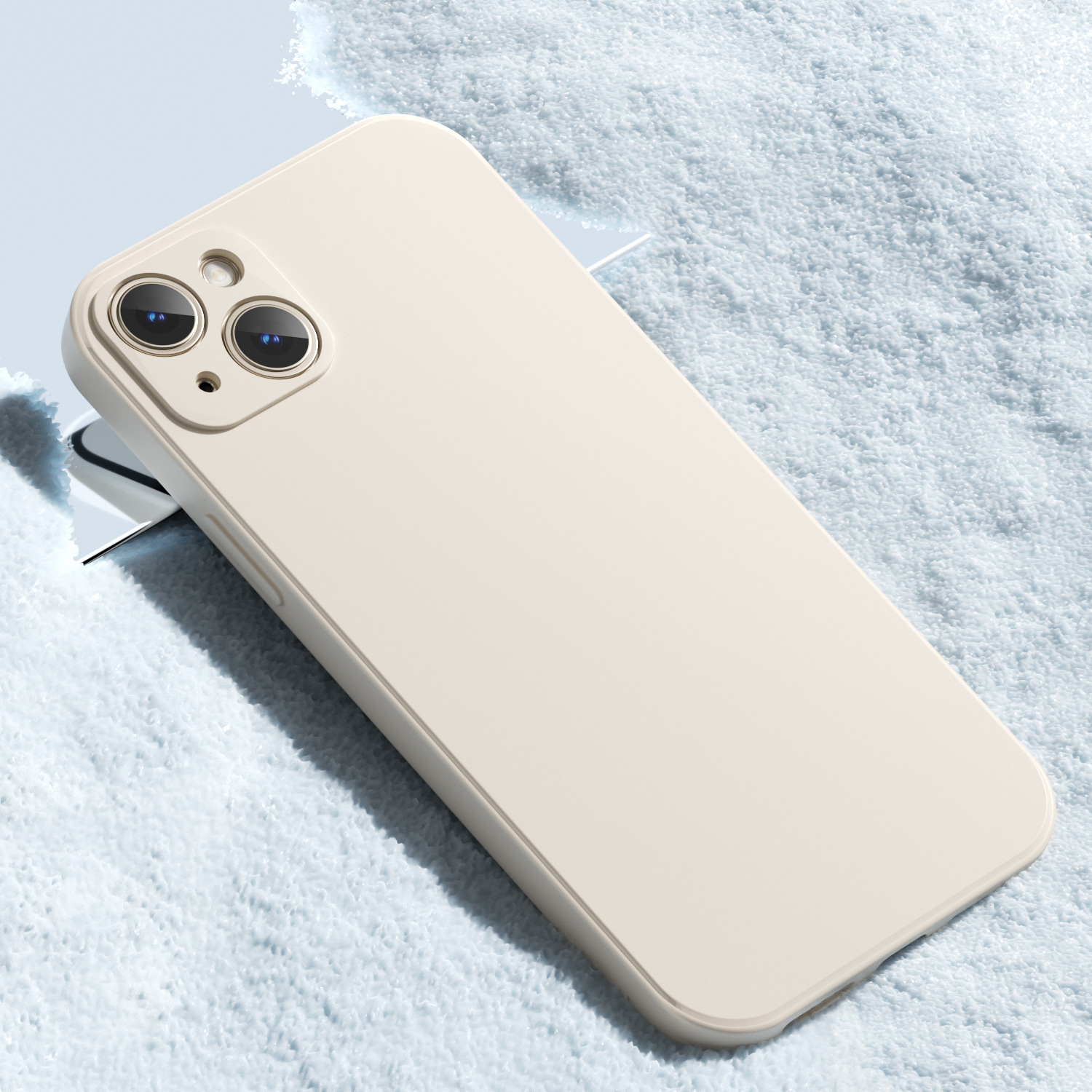 iphone 16 frosted mobile phone imitation liquid silicone soft shell skin-friendly apple 151413 drop-resistant source factory wholesale