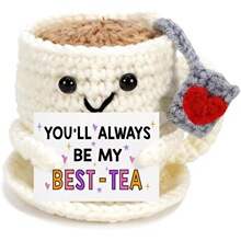 ��Ʒ�羳���R�d���N���ֹ�Crochet Positive tea�h��ë����ż��Ƭ