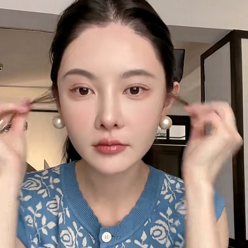 Insect-repellent incense plate ear clips Mona style earrings Xinjiang cotton large pearls retro earrings that make the face look smaller no piercing ear clips