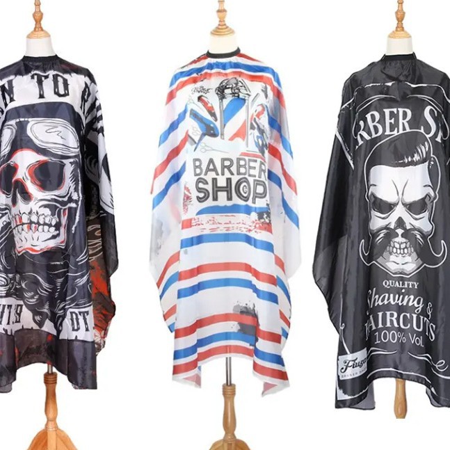 Fabricante spot salón peluquería corte de pelo tela antiadherente estilo europeo y americano simple tinta herramientas de corte de pelo tendencia