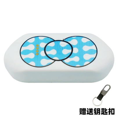 Gps Beidou Elderly and GPS Locator - blue-with-key-ring