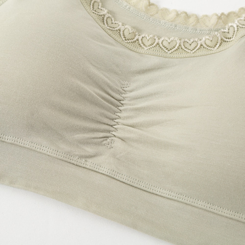 Modesty Sports Bra with Removable Padded Straps, No Underwire, Large Cup, Comfortable Training Bra for Women - Chuli Poetry