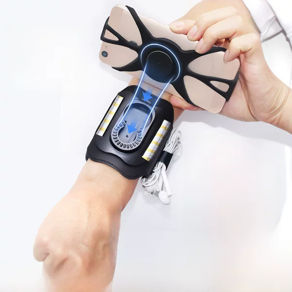 New Product Sports Wristband Rotatable Detachable Mobile Phone Arm Band Sports Arm Band Wrist Bag Arm Bag Fitness Running