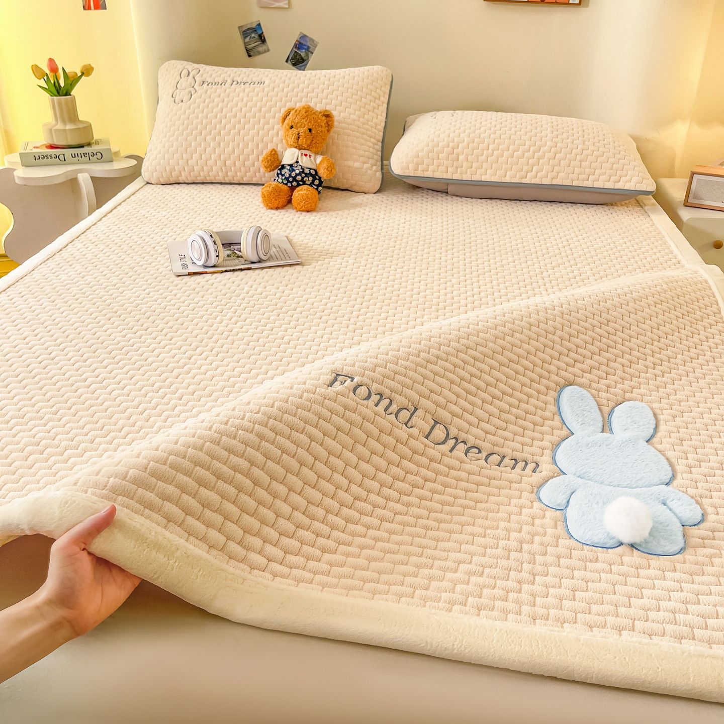 Colchón espeso cojín dormitorio para niños sábanas 90x190 colchón plegable colchón