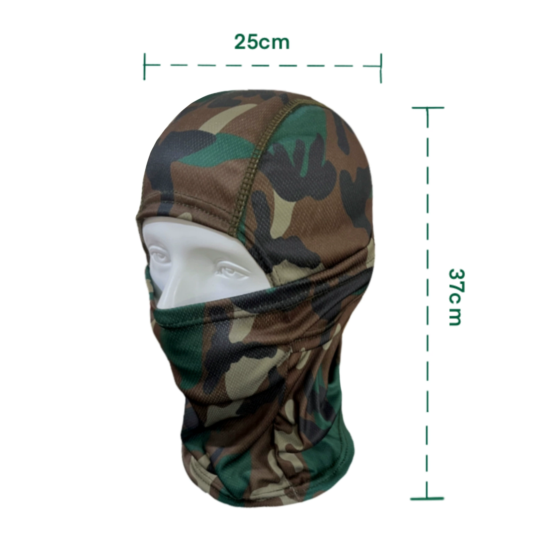 Thin camouflage tactics travel helmet for cycling, windproof mask, scarf