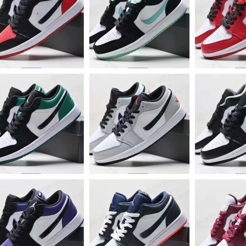 Directly supplied by foreign trade factories, AJ1 black and white panda gray couple's versatile basketball sneakers, casual shoes, cross-border Directly supplied by foreign trade factories, AJ1 black and white panda gray couple's versatile basketball sneakers, casual shoes, cross-border