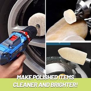 Factory Direct Supply Wool Grinding Head Polishing Wheel Grinding Head Metal Jade Jade Mirror Polishing Tool Artifact