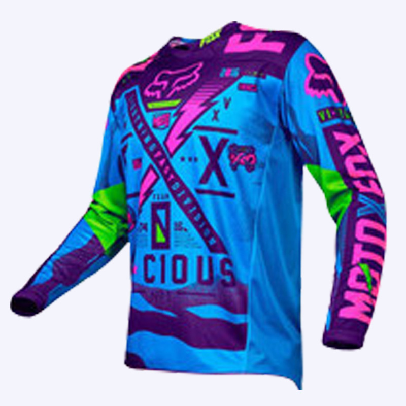 Trajes de carreras cross-border de camisetas de manga larga, camisetas de secado rápido, tamaño europeo y americano, versión suelta