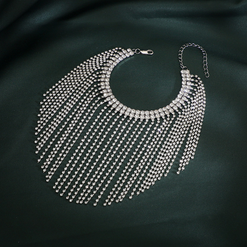 European and American Cross-border Retro High-end Feeling Temperament Geometric Ins Holiday Style Bracelet Distinctive Tassel Design Feeling Arm Chain for Women