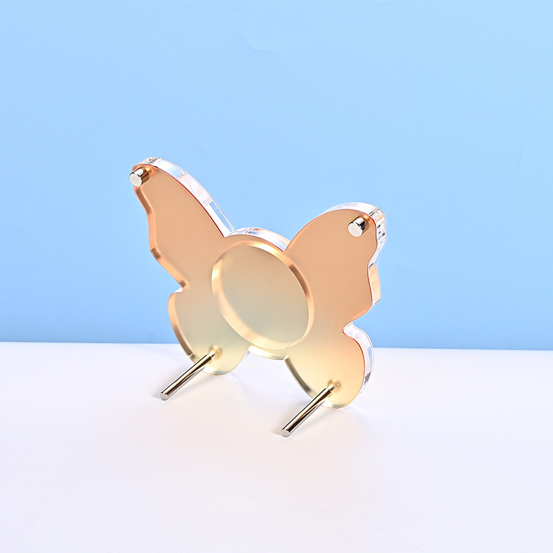 Acrylic badge, stand, removable storage system, (Physicals)