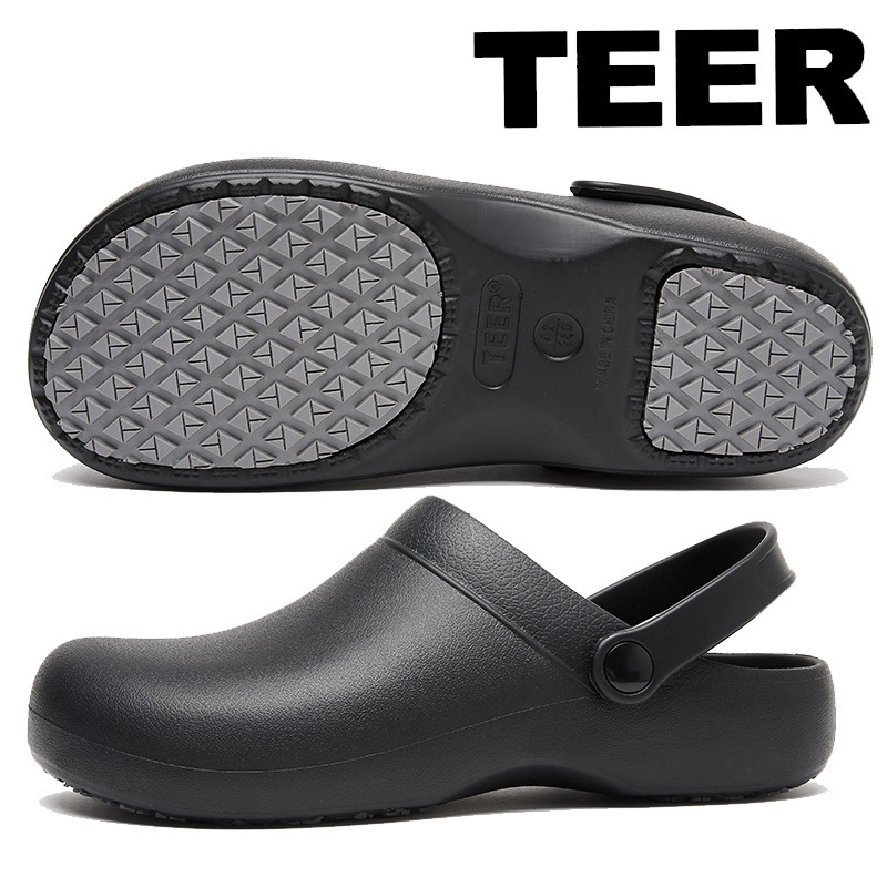 【Cross-Border】Chef Shoes for Men, All-Season, Non-Slip, Wear-Resistant, Oil-Proof, Closed-Toe, Waterproof, Nurse Kitchen Slippers, Medical Shoes 【Cross-Border】Chef Shoes for Men, All-Season, Non-Slip, Wear-Resistant, Oil-Proof, Closed-Toe, Waterproof, Nurse Kitchen Slippers, Medical Shoes