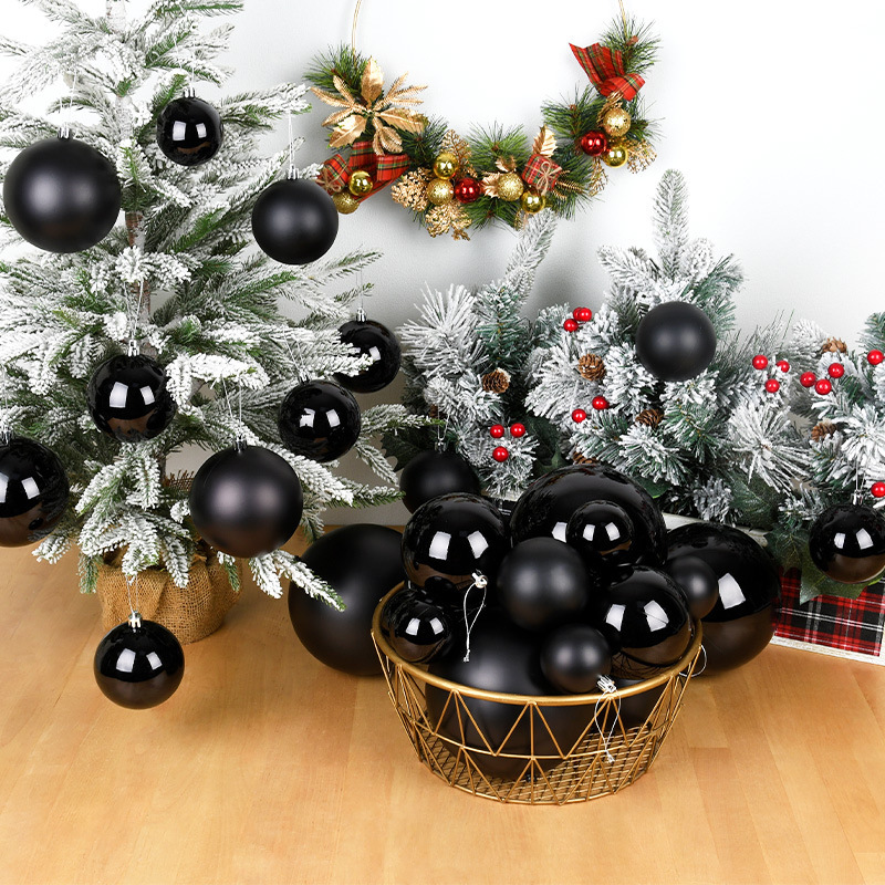 Fábrica de suministro de decoración navideña galvanizado bola de Navidad árbol de Navidad colgante accesorios de necesidades diarias de Navidad