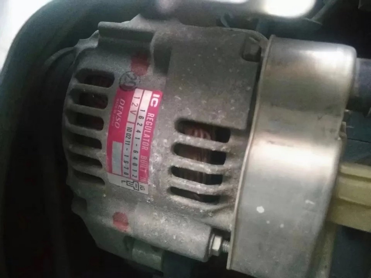 Jiubaotian U17 excavator generator 16241-64012 generator 100211-1670 generator