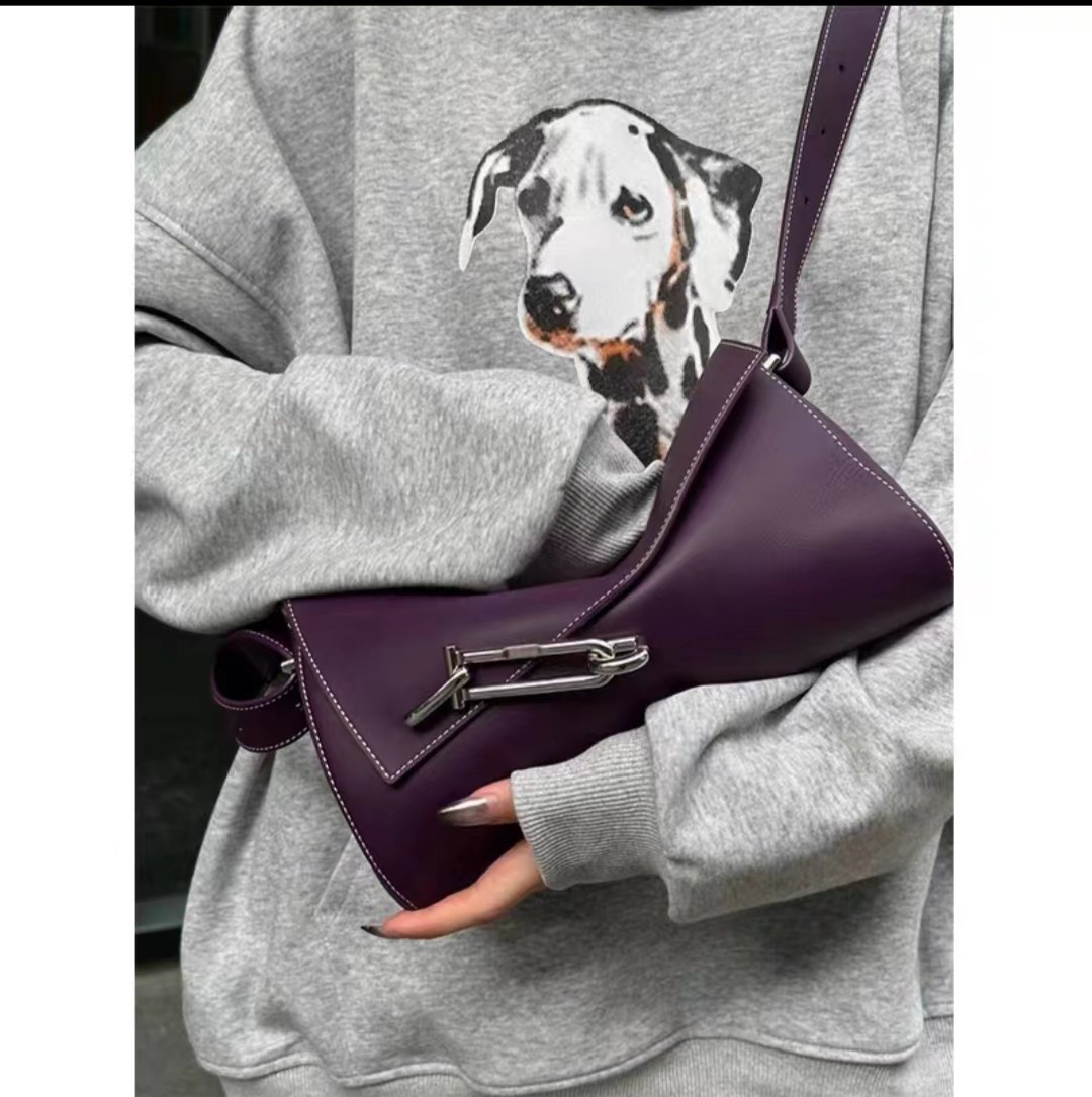 Bolsa tiracolo feminina de couro bolsa de ombro elegante_voghion.com