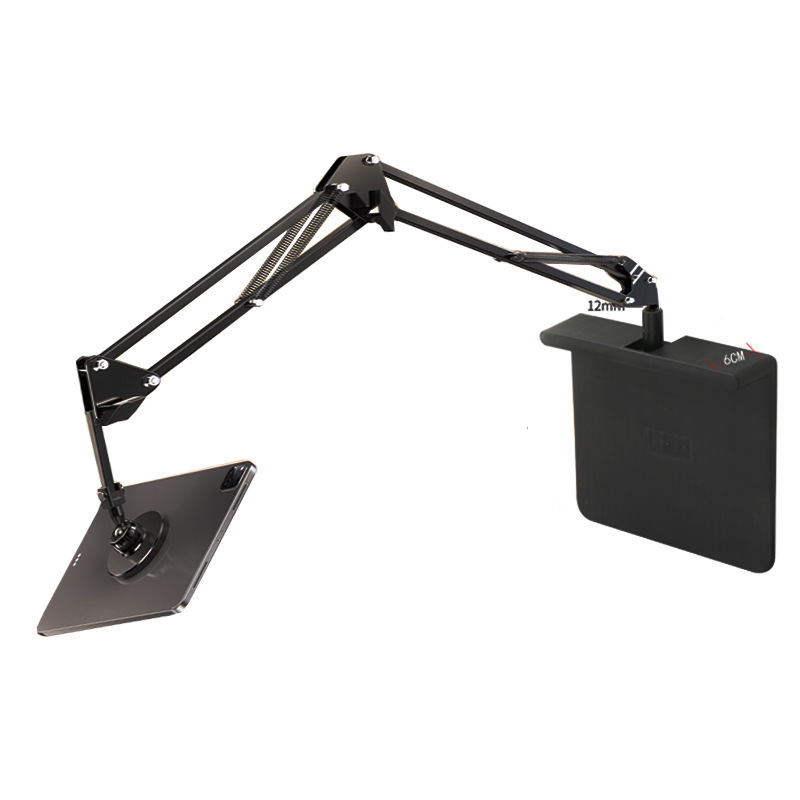 Lazy Phone Holder Bedside Tablet Magsafe Magnetic Hidden Clip-Free Universal Arm Stand for Watching Shows