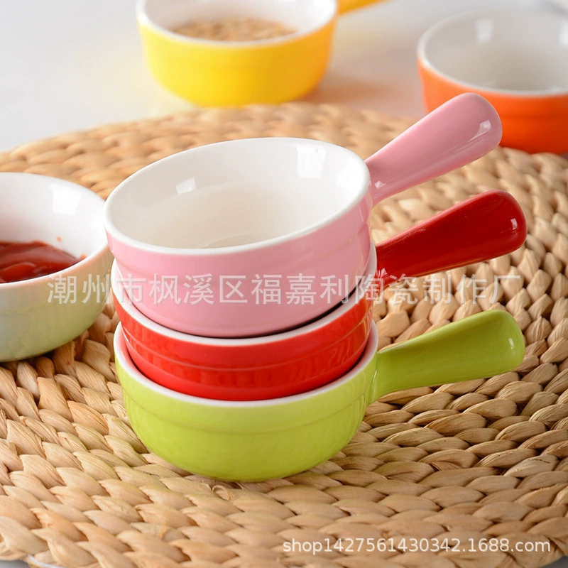 Taobao spot в тёплой глазури плоская керамическая муссовая чашка Schufrey пудинг чашка для домашней приправы