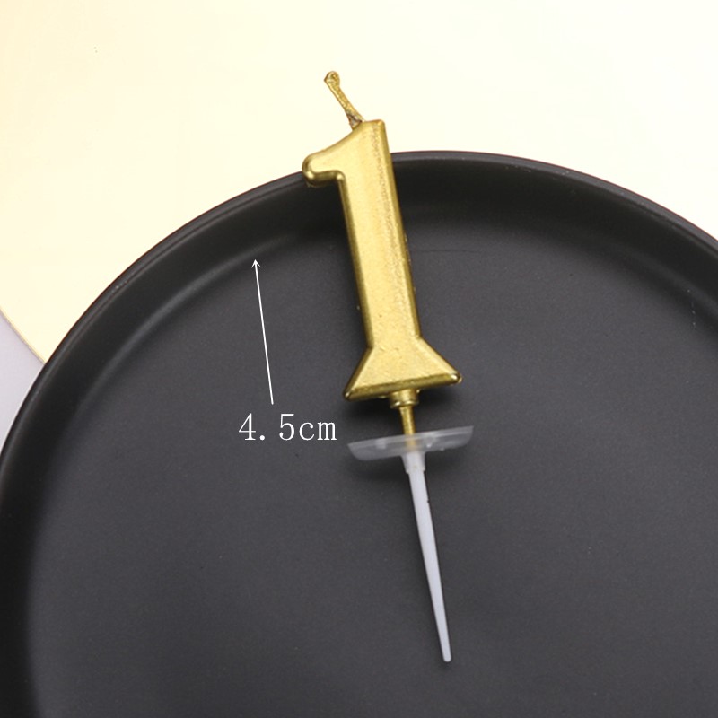 50 velas digitales de oro para el pastel de cumpleaños en caja independiente plata curva decoración de mesa de postres