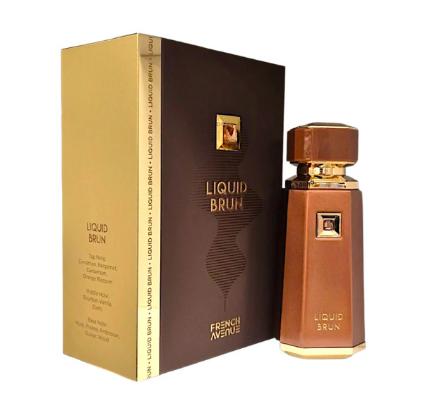 跨境爆款Liquid Brun By Fragrance world法国大道 中性香水喷雾|undefined