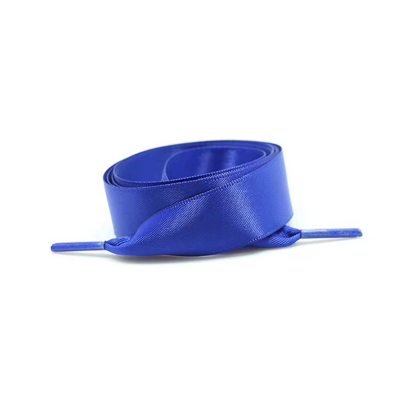 Shoelaces polyester, flat 2 cm, lengths 80–140 cm, multi-color options