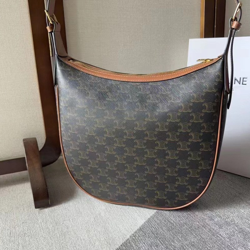 2024 New Arc De Triomphe Hobo Underarm Bag Retro Presbyopic Versatile Large Capacity Half-Moon Shoulder Crossbody Women's Bag Trendy 2024 New Arc De Triomphe Hobo Underarm Bag Retro Presbyopic Versatile Large Capacity Half-Moon Shoulder Crossbody Women's Bag Trendy