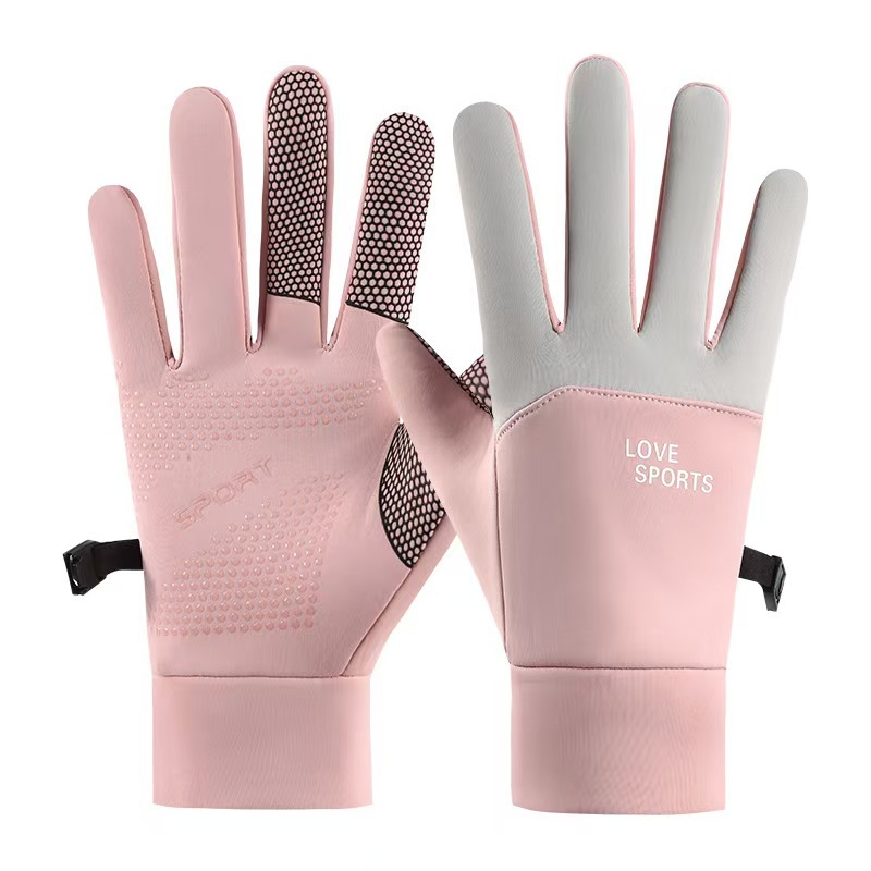 Für Damen und Herren, Herbst und Winter: Warme, fleecegefütterte, dicke Handschuhe mit Touchscreen-Funktion, rutschfest, kälte- und winddicht._voghion.com