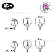 F136����צ���а���ı�Բ��DIYצ��G23�ѺϽ���д�����Ʒ���