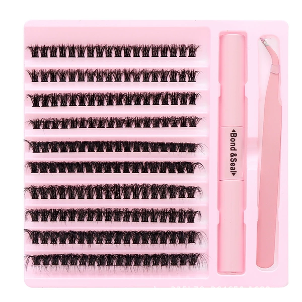 Glue, tweezers, set