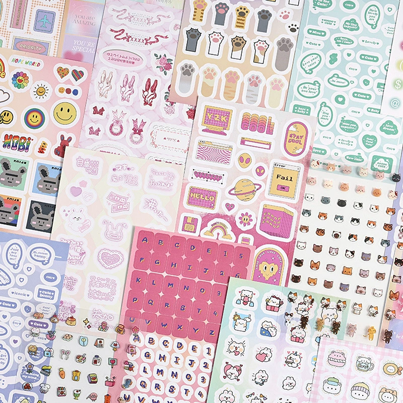 Cartoon sticker, stickers, print