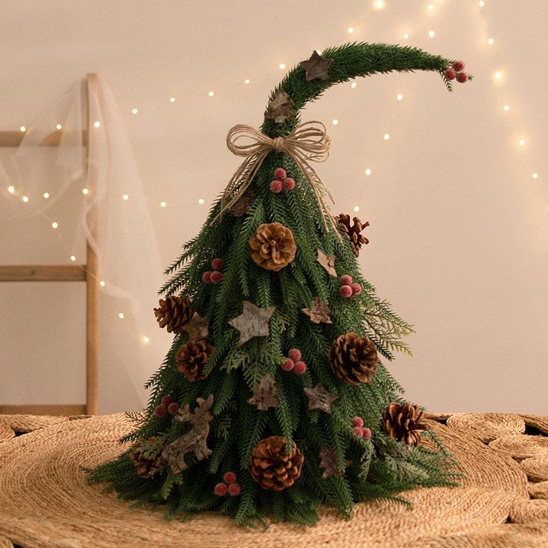 Shengyuan nuevo mini set de árbol de Navidad de Navidad decoración de la atmósfera de escritorio delfado decoración de árbol