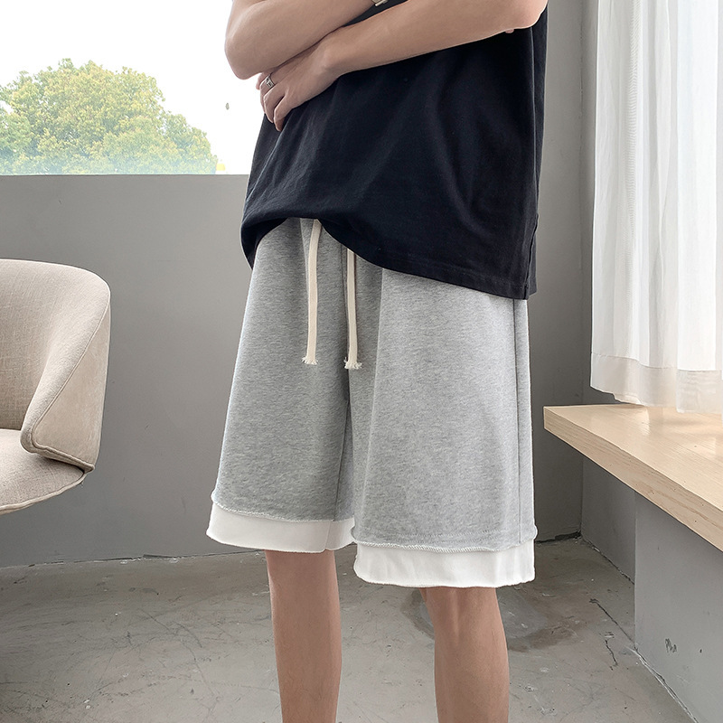 2021 summer shorts man sweatpants  Chaopai Easy Basketball leisure time trousers motion Five point pants Thin section