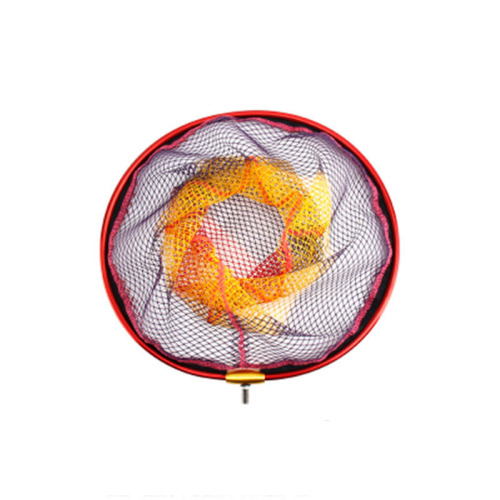 Fishing Gear & Supplies: Aluminum Alloy Dip Net Head, Quick-Drying Rubber-Coated Fishing Accessory, Fish Dipper, and Angler's Landing Net