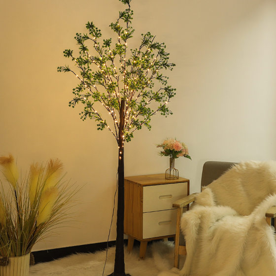 Factory Direct sale water grass flower tree lamp copper wire living room courtyard landscape home decoration Christmas party scene luminous tree