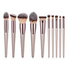 Brush for face, foundation, 10 pieces