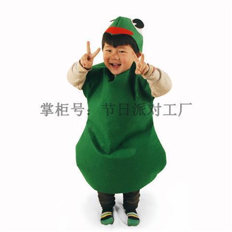 越境六一子供の果物服野菜の花と草の果物の公演服のファッションショーの親子のショーの服装|undefined