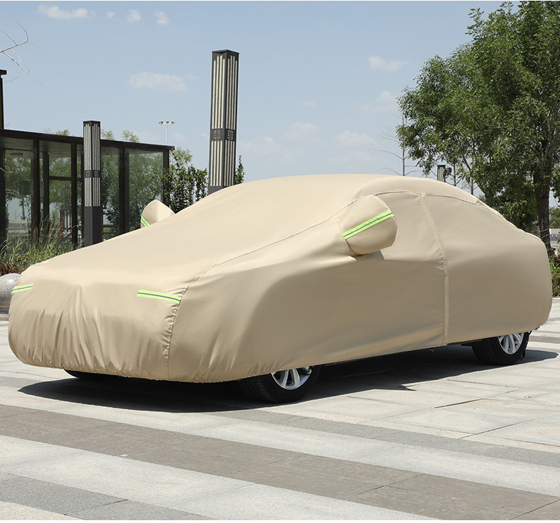 Volkswagen Bora, Lamando, Lavida, Magotan, Passat, Id3, Tiguan Oxford Canvas Sun Protection Car Cover, Rainproof Car Cover