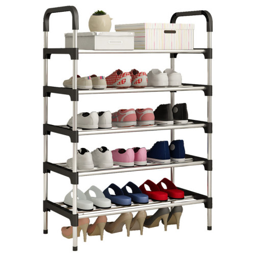 Small shoe rack is easy to put at the door. Good-looking and economical dust-proof storage artifact for home use. Dormitory indoor multi-layer shoe cabinet