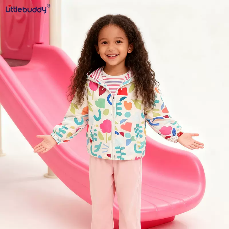 跨境欧美风男童风衣外套秋冬新款欧美中小童帅气小男孩连帽拉链衫