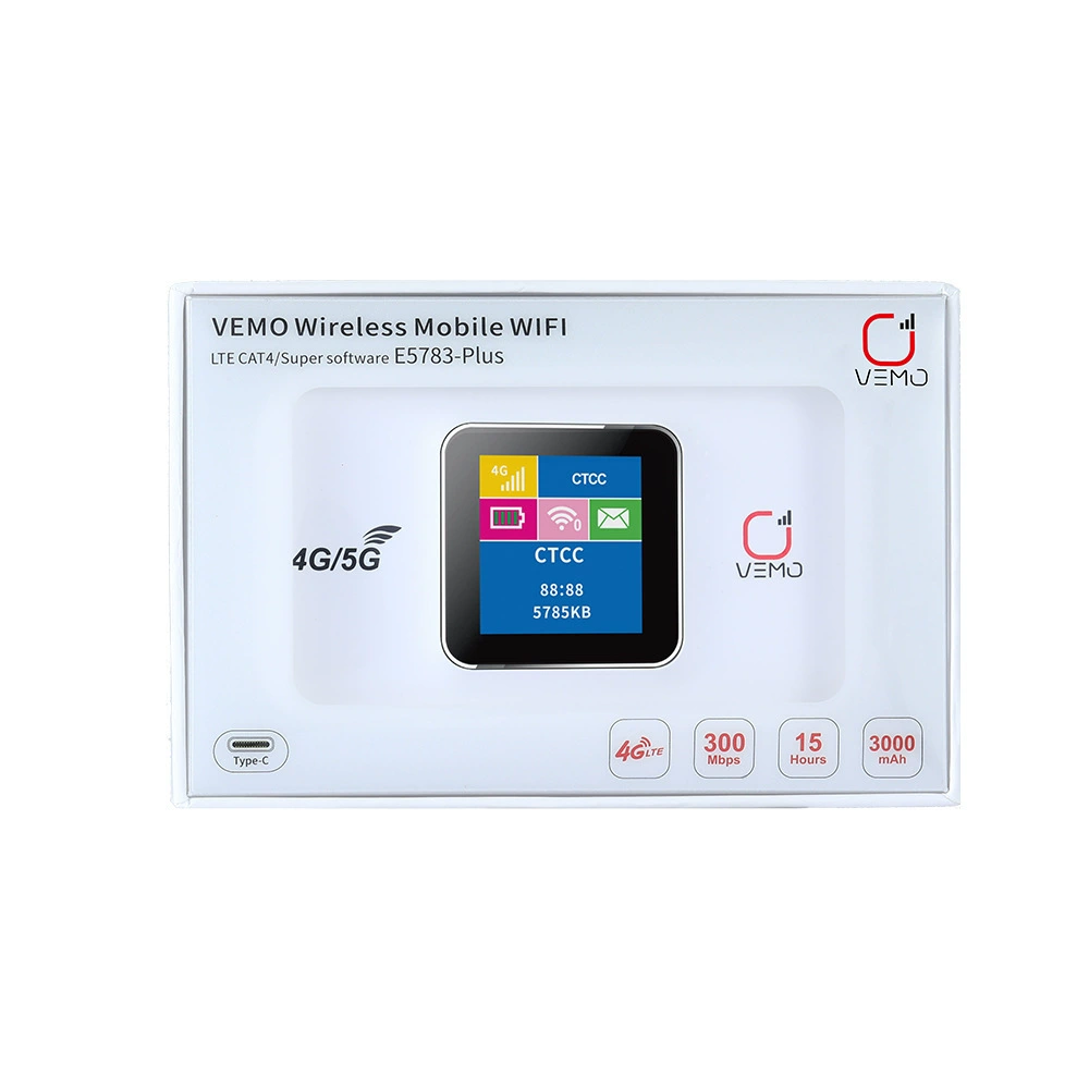 Маршрутизатор 4G LTE VEMO E5783 с флешкой-инплантом для беспроводного Wi-Fi 4G