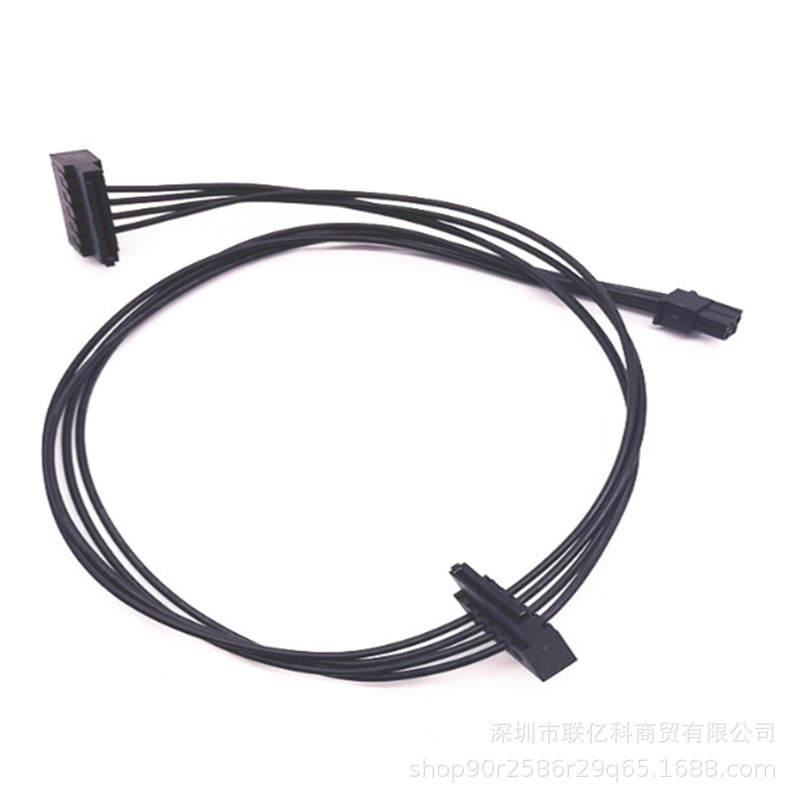 Suitable for Lenovo small 4pin to sata power cable mini small port 4pin 4p to serial port SSD hard disk cable