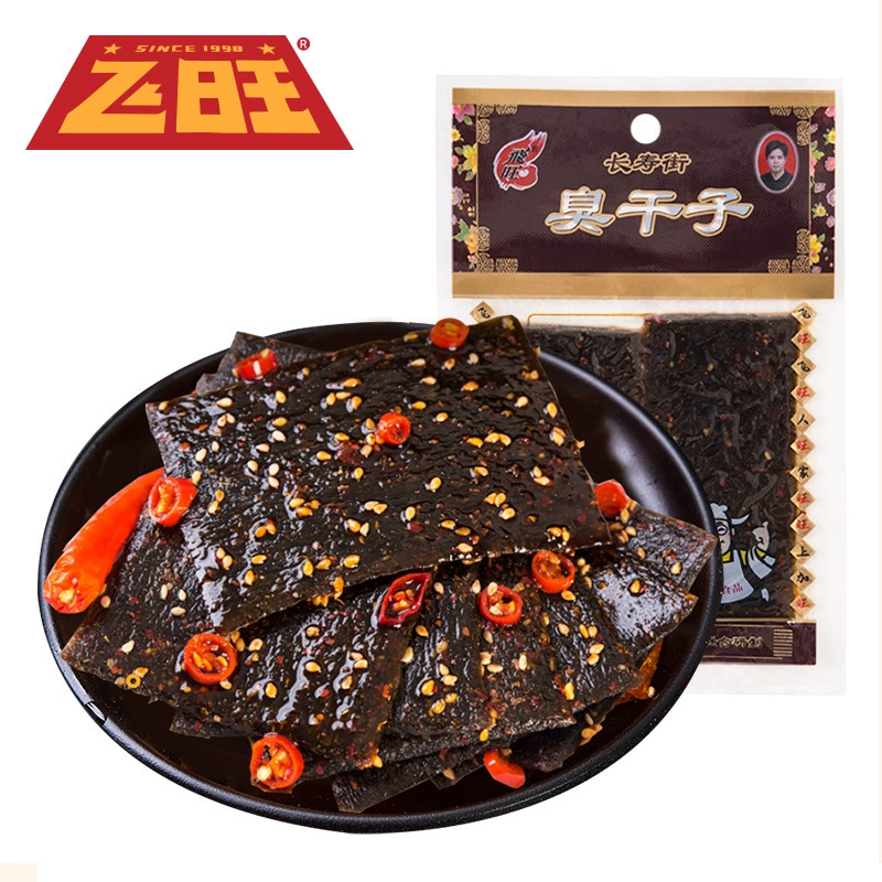 Feiwang востойкий сушеный перец полосками 8090 S ностальгические закуски Хунань Чанша маленькая упаковка пряное детство 5 центов кампус